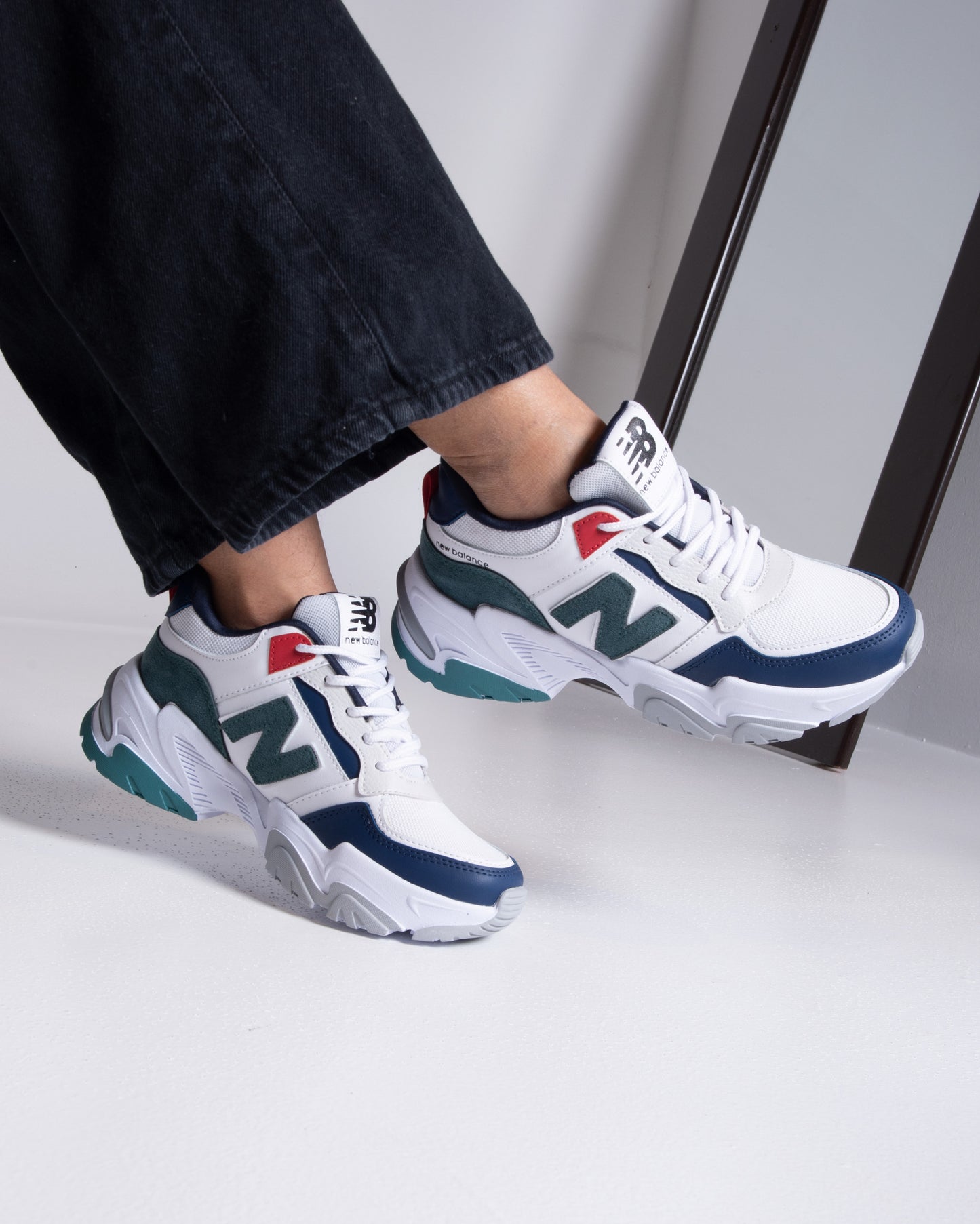 SNEAKER NB BLUE&GREEN